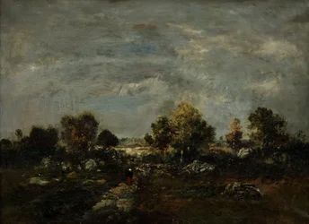 Heidelandschaft bei Fontainebleau